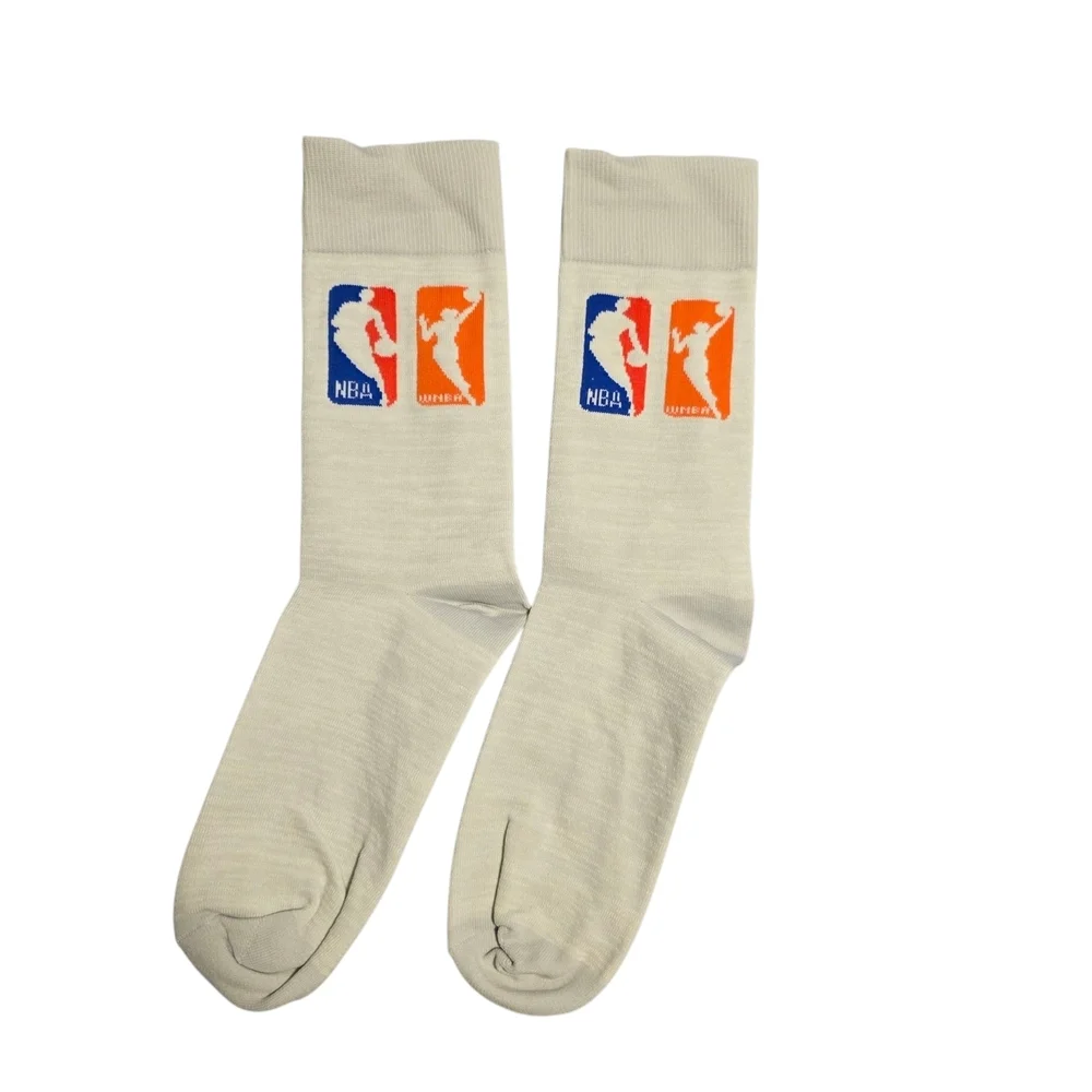 Men's CASTROL/NBA Gray Socks